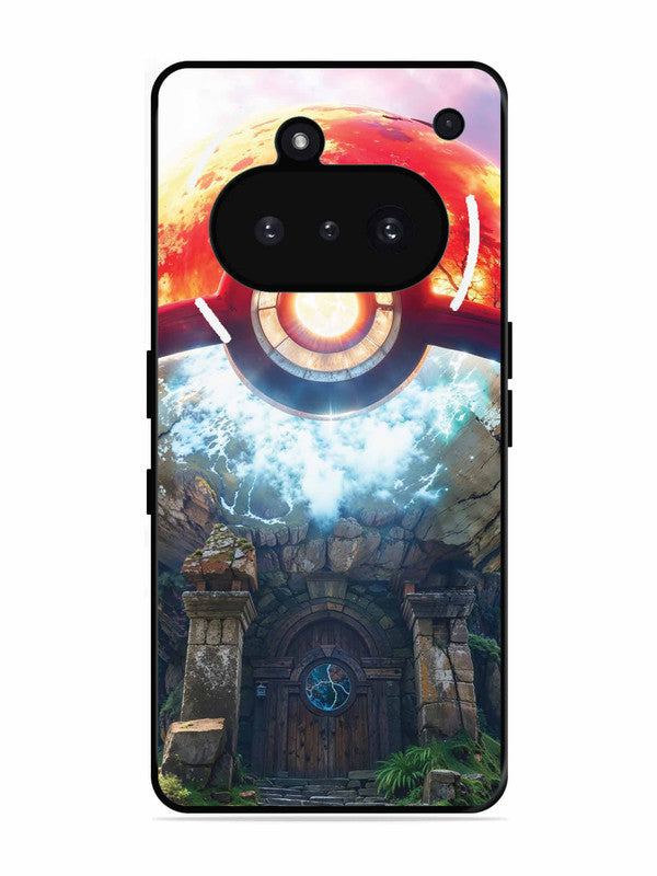 Nothing Phone 3A Cartoon-ball-house-anime