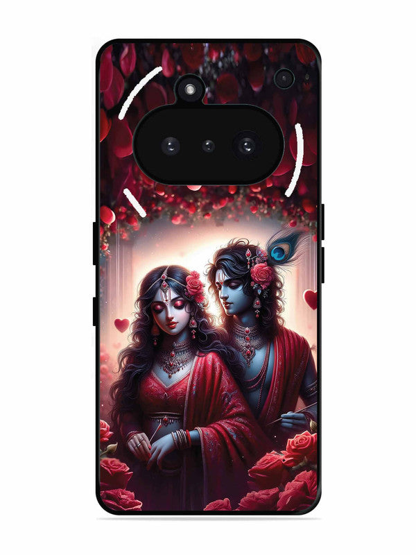 Nothing Phone 3A Couples in Red theme like Radha Krishna