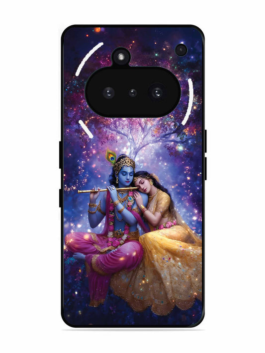 Nothing Phone 3A Radha Krishna Enjoying Flute