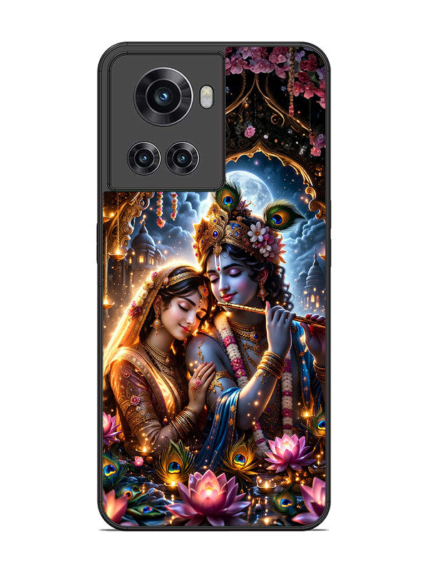 OnePlus 10R | 2D Metal | Radha Krishna Enjoying Flute 2 | ON-10R-461