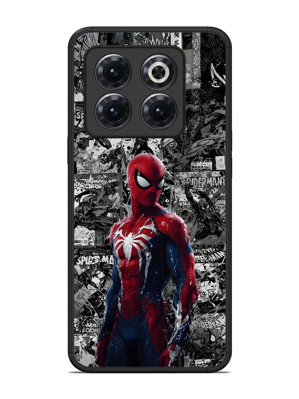 OnePlus 10T Spiderman Highlighted on News Paper