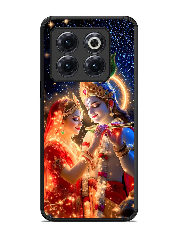 OnePlus 10T | 2D Metal | Radha Krishna posing with flute | ON-10T-462