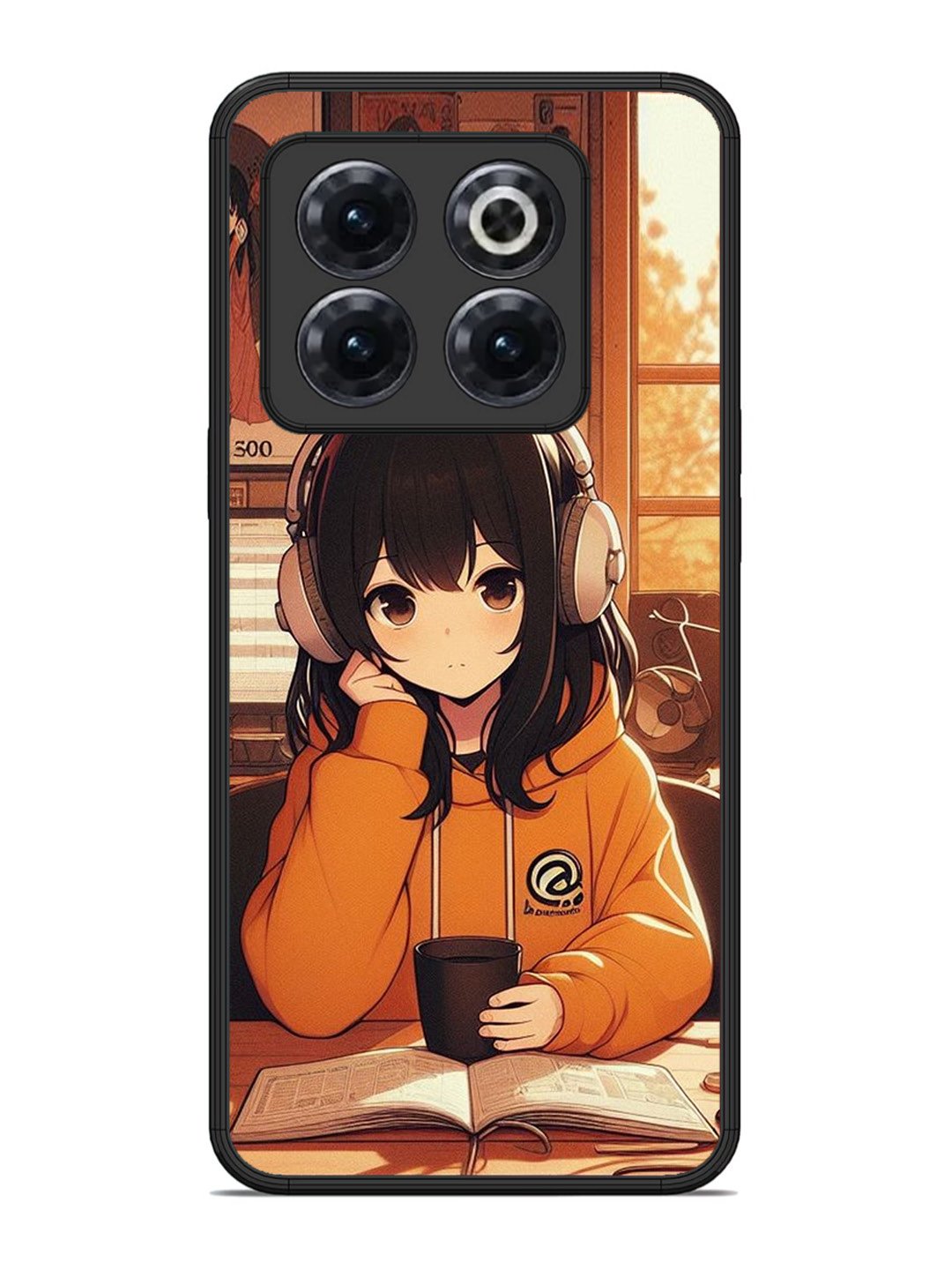 OnePlus 10T Cute Girl listening Music