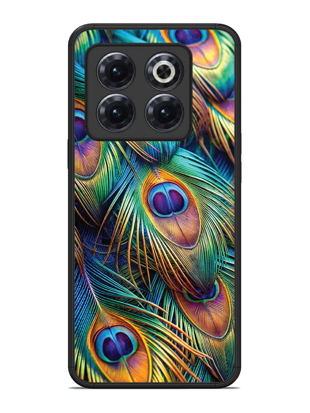 OnePlus 10T peacock feather
