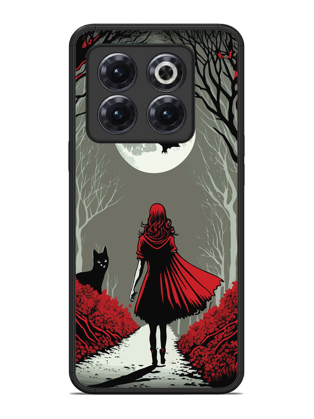OnePlus 10T Scarlet Girl in Red Forest