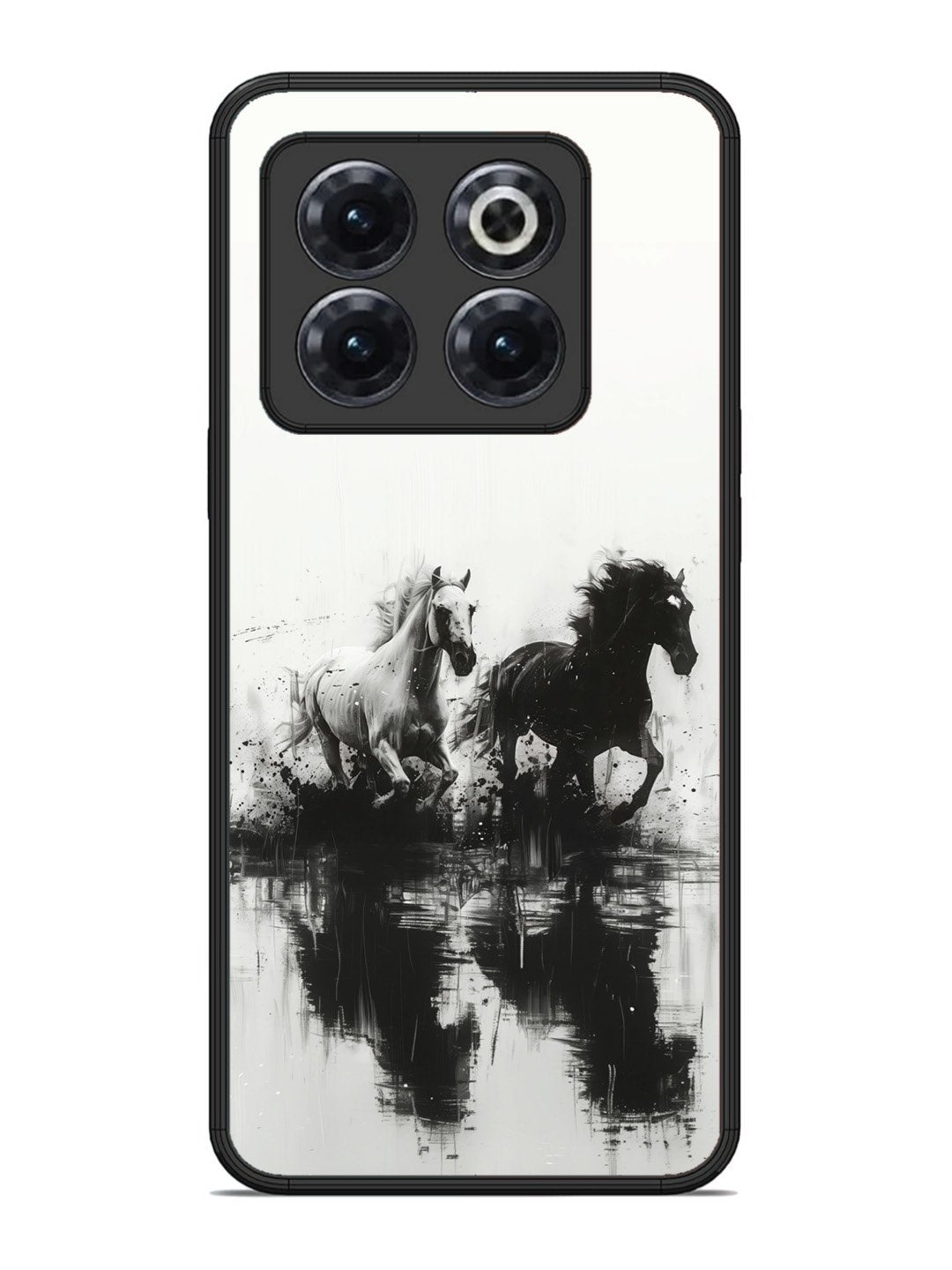 OnePlus 10T Black & White Horse