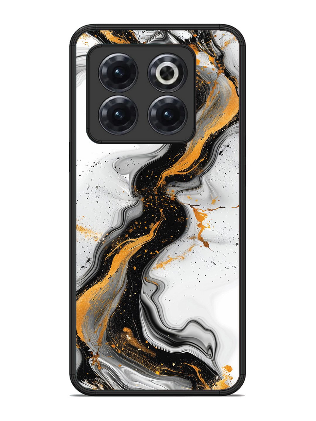 OnePlus 10T Black And Golden Marble Essence