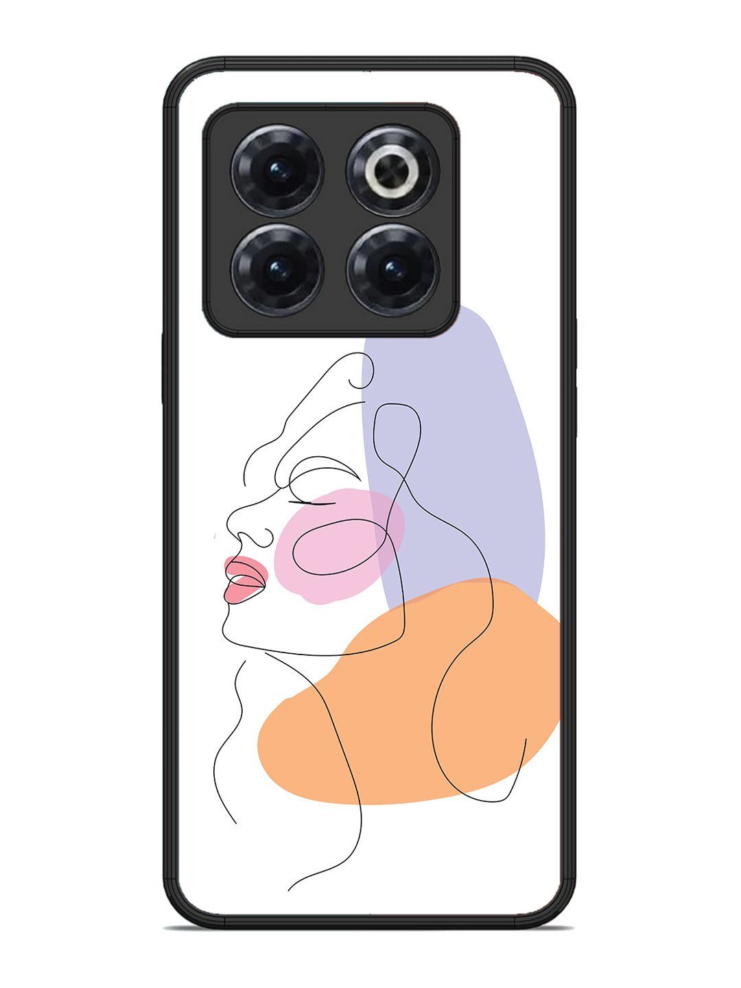 OnePlus 10T Line Art Girl Face