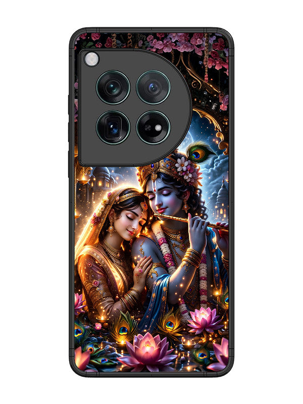 OnePlus 12 | 2D Metal | Radha Krishna Enjoying Flute 2 | ON-12-461