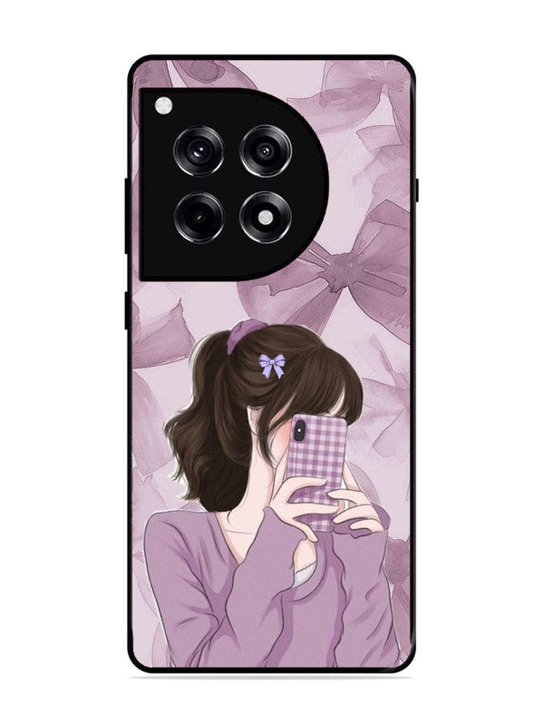 OnePlus 12R Pinky Girl taking selfie