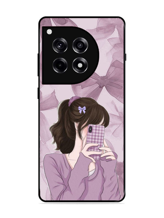 OnePlus 12R Pinky Girl taking selfie