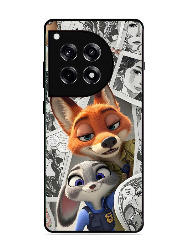 OnePlus 12R Cute Nick wilde and judy hopps