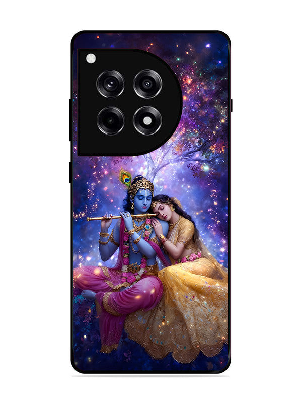 OnePlus 12R | 2D Metal | Radha Krishna Enjoying Flute | ON-12R-459