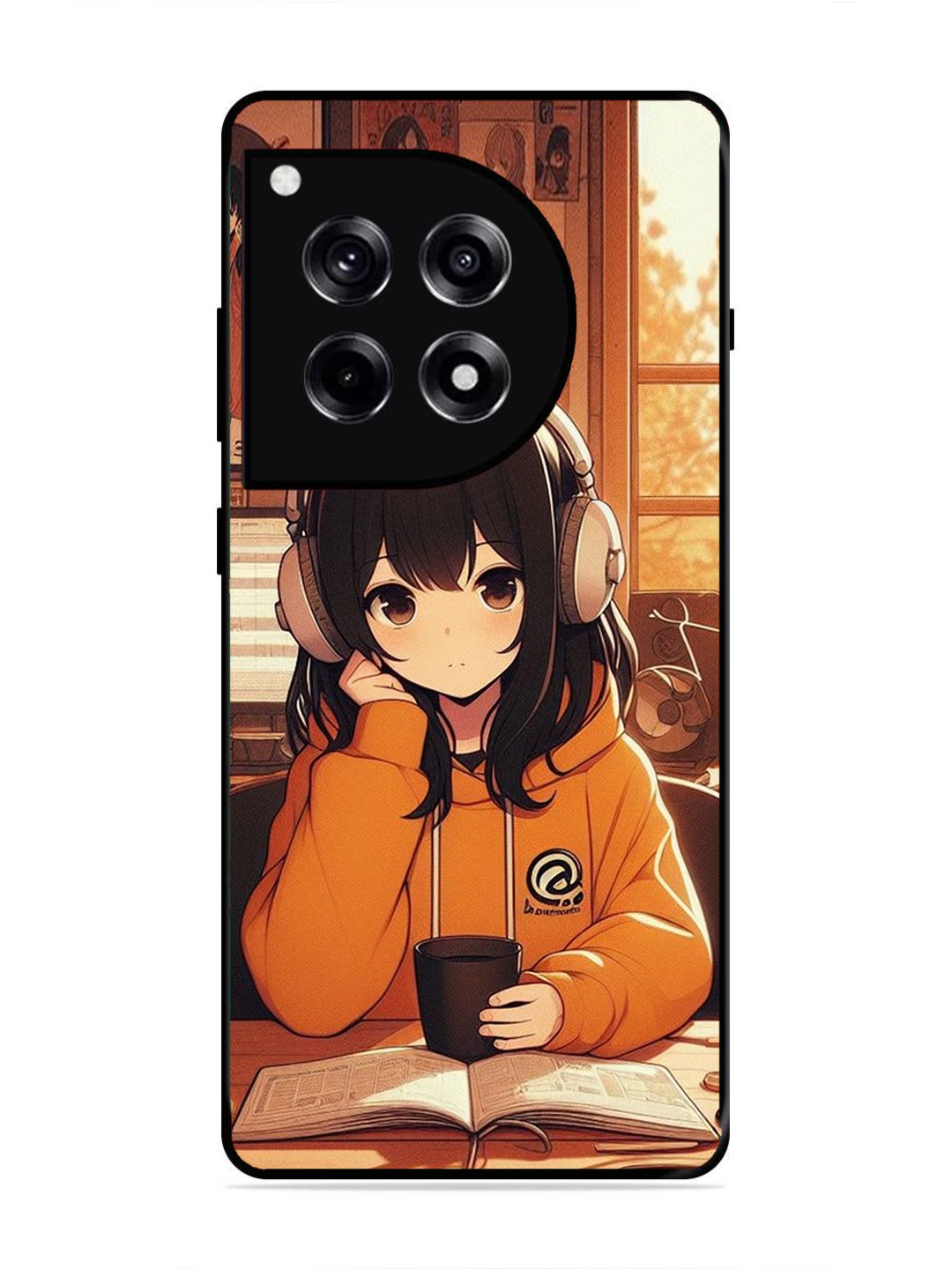 OnePlus 12R Cute Girl listening Music