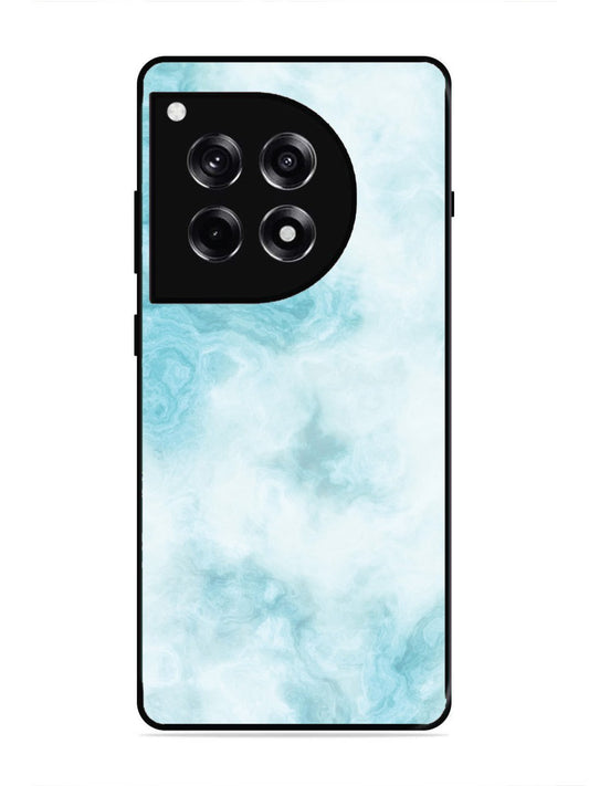 OnePlus 12R Light Blue with White Ocean Marble