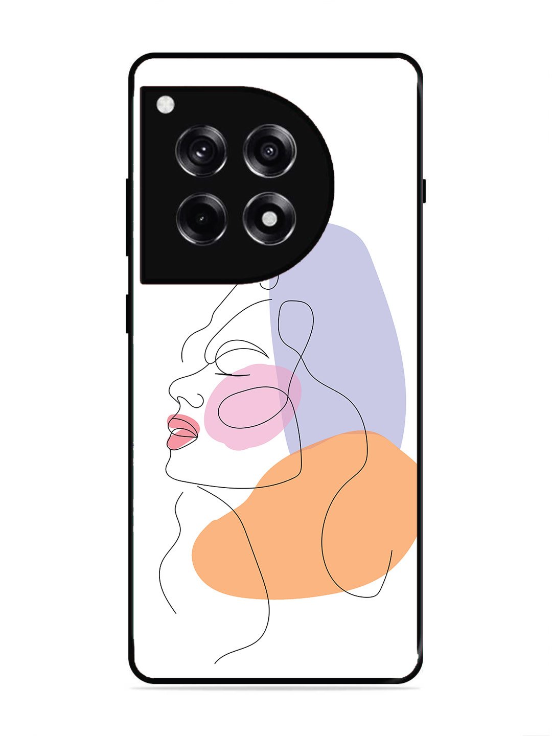 OnePlus 12R Line Art Girl Face