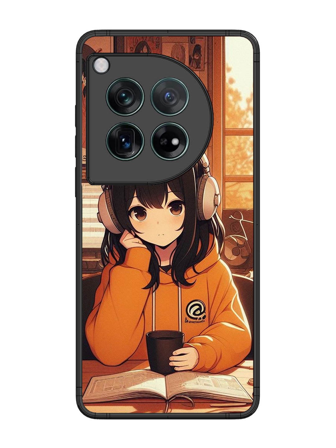 OnePlus 12 Cute Girl listening Music