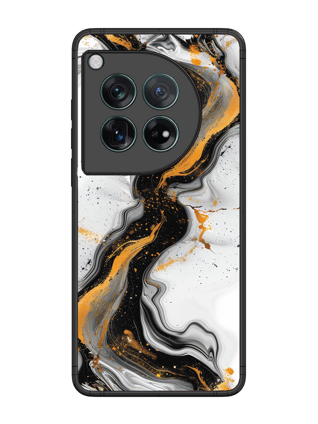 OnePlus 12 Black And Golden Marble Essence