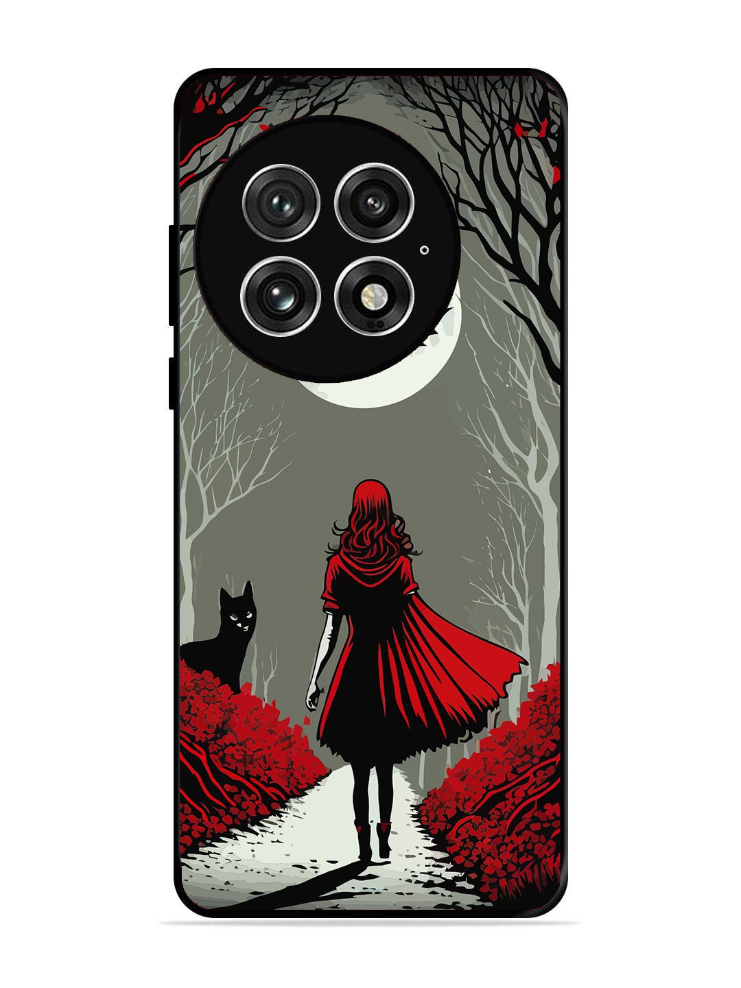 OnePlus 13 Scarlet Girl in Red Forest