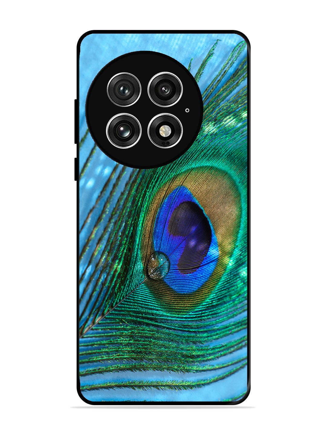 OnePlus 13 A drop on Peacock Feather