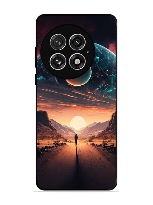 OnePlus 13 Sunset with space scene
