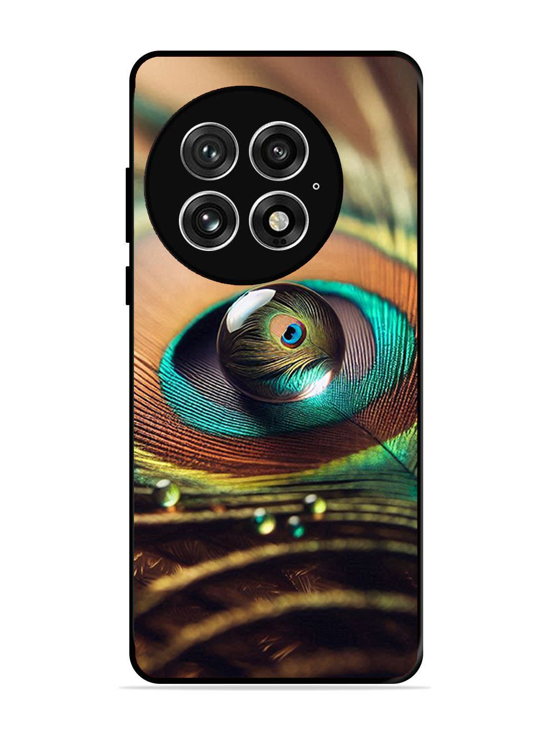 OnePlus 13 Water Drop On Peacock Feather