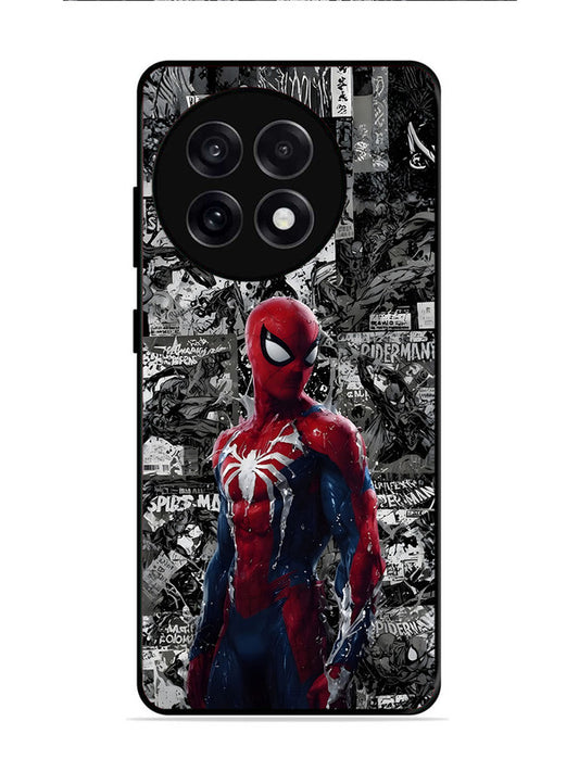 OnePlus 13R Spiderman Highlighted on News Paper