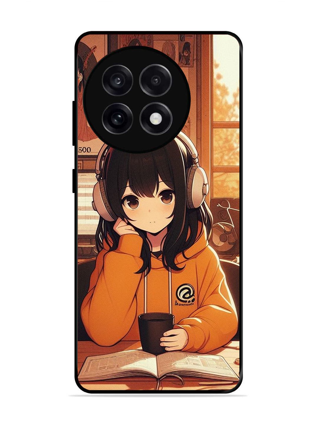 OnePlus 13R Cute Girl listening Music