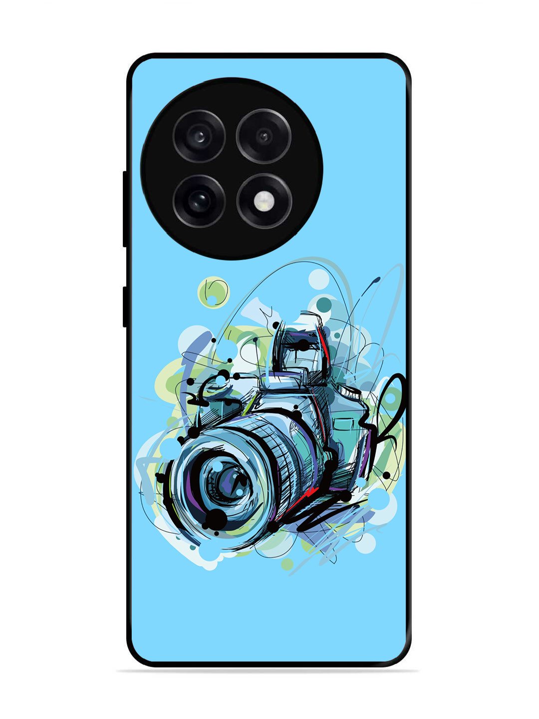 OnePlus 13R Camera Blue Background