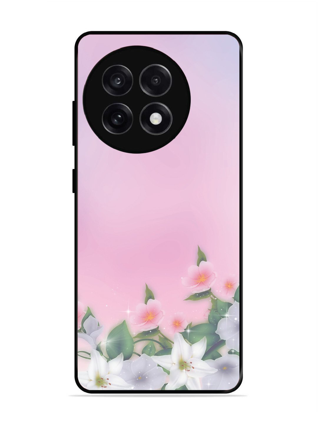 OnePlus 13R Pink Floral Elegance
