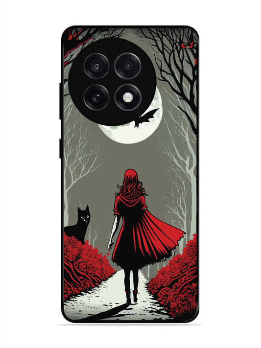 OnePlus 13R Scarlet Girl in Red Forest