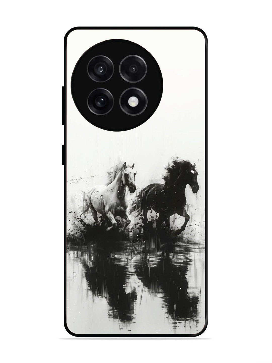 OnePlus 13R Black & White Horse