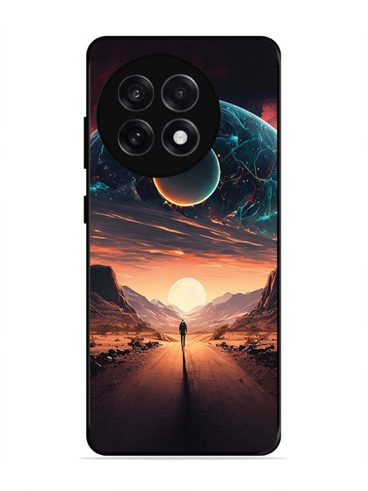 OnePlus 13R Sunset with space scene