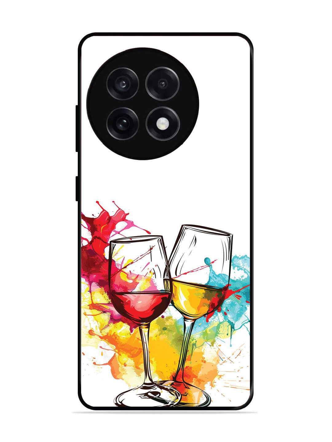 OnePlus 13R Colorful wine glasses