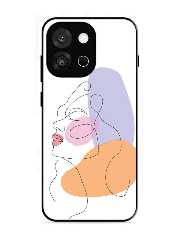 OnePlus 13s 5G Line Art Girl Face