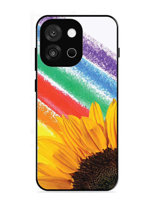 OnePlus 13s 5G Sunflower on Colourful Lines