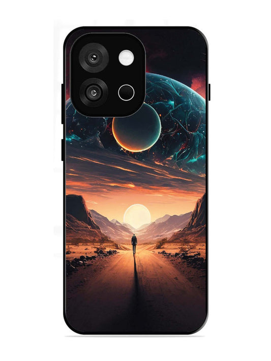 OnePlus 13s 5G Sunset with space scene