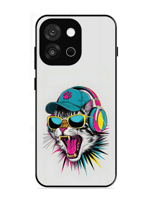 OnePlus 13s 5G Neon Pop Art DJ Cat Vibe
