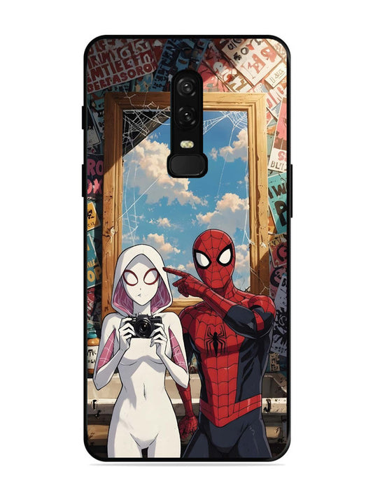 OnePlus 6 Spiderman and Spiderwoman