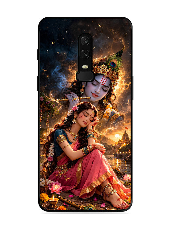 OnePlus 6 | 2D Metal | Radha thinking of Krishna | ON-6-453