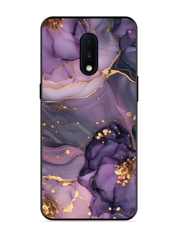 OnePlus 6T Royal Orchid Theme Marble