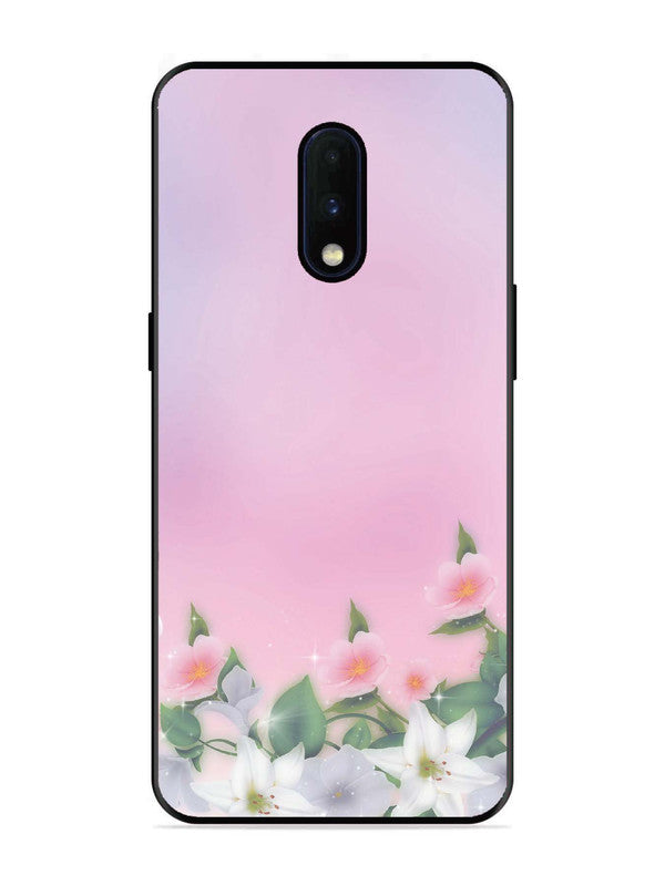 OnePlus 6T Pink Floral Elegance
