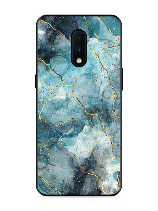 OnePlus 6T Oceanic Golden Strip Marble