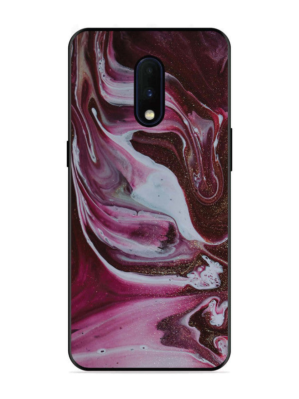 OnePlus 6T Pink And Golden Marble