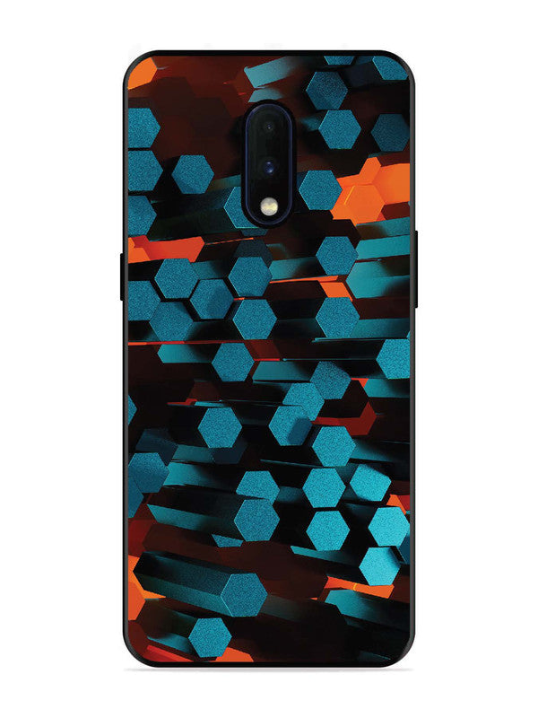 OnePlus 6T Hexagon 3D Abstract