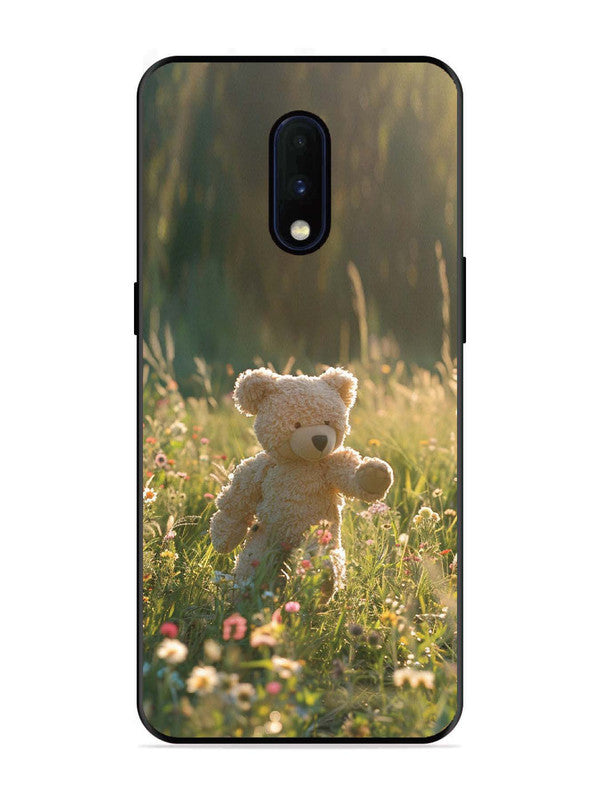 OnePlus 6T Teddy Bear Outdoors
