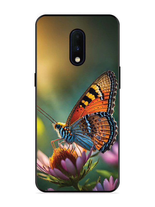 OnePlus 6T Golden Hour Monarch Butterfly