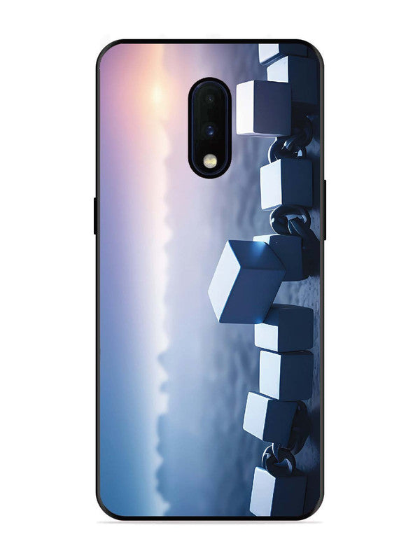 OnePlus 6T Minimalist Blockchain Cube Chain