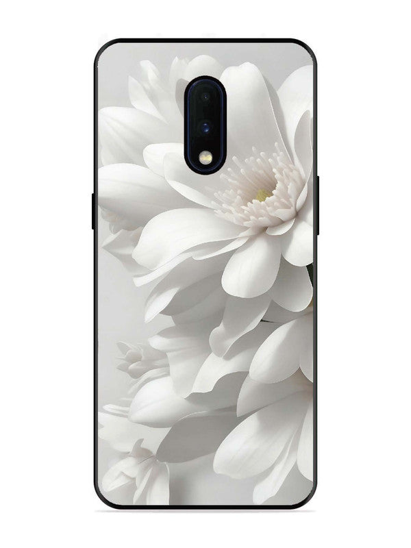 OnePlus 6T Soft Focus Purity white Flower