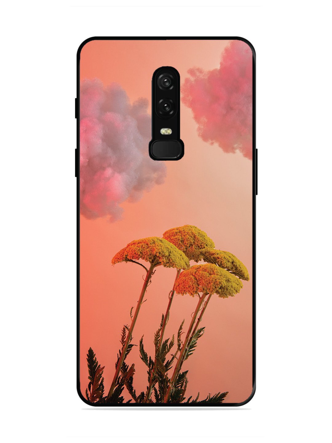 OnePlus 6 Floral Sunset Blossom Sky